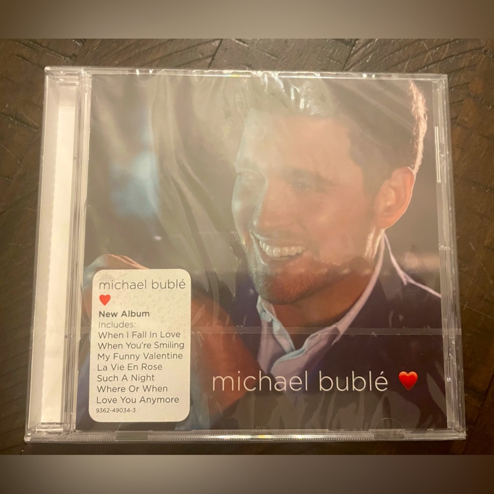 🔴3/$10🔴Michael Buble Love CD NWT